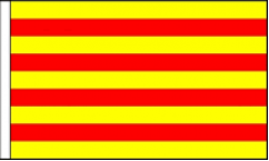 Catalonia Hand Waving Flags